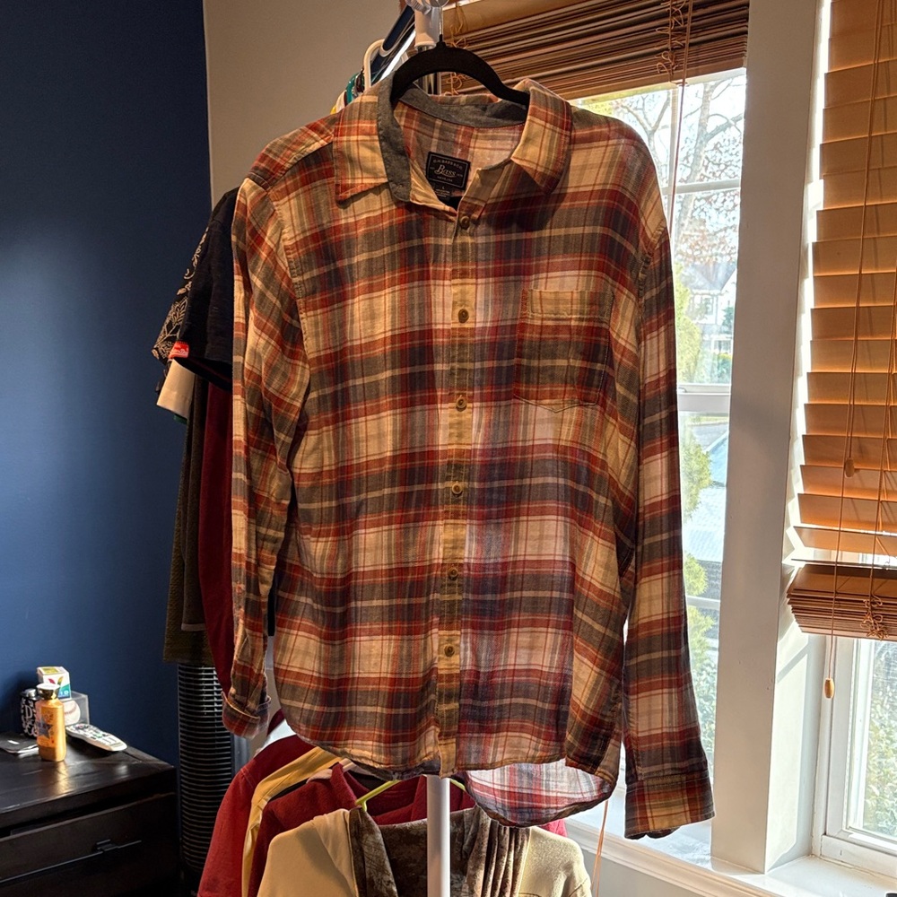 G.H. Bass & Co. Multicolor Plaid Shirt